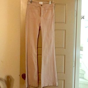 Hudson Taylor High Waist Flare in khaki